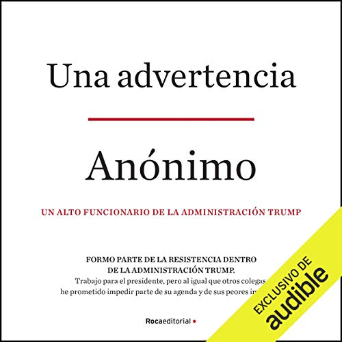 Una advertencia (Narración en Castellano) [A Warning] Audiolibro Por Anónimo, Ana Guelbenzu - translator arte d