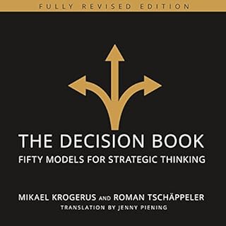 The Decision Book Audiolibro Por Mikael Krogerus, Roman Tschappeler, Jenny Piening arte de portada