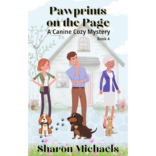 Pawprints on the Page Audiolibro Por Sharon Michaels arte de portada