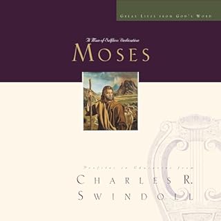 Great Lives: Moses Audiolibro Por Charles R. Swindoll arte de portada