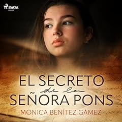 Diseño de la portada del título El secreto de la señora Pons