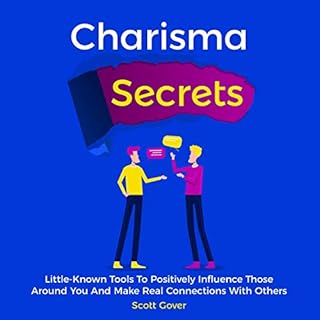 Charisma Secrets Audiolibro Por Scott Gover arte de portada