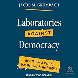 Laboratories Against Democracy: How National Parties Transformed State Politics cover art