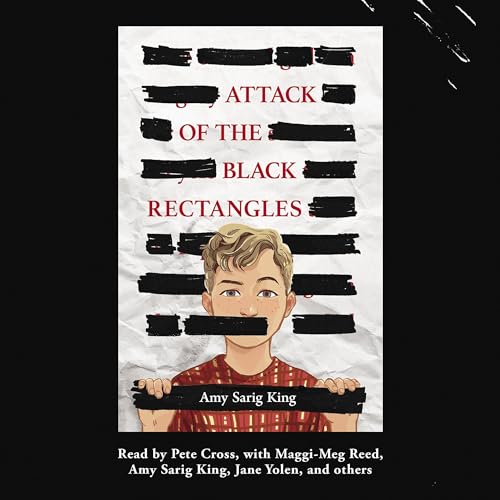 Attack of the Black Rectangles Audiolibro Por A.S. King arte de portada