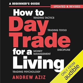 How to Day Trade for a Living Audiolibro Por Andrew Aziz arte de portada