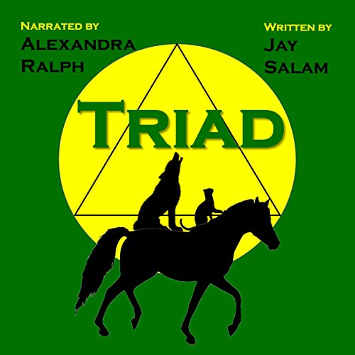 Triad Audiolibro Por Jay Salam arte de portada