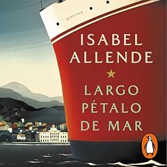 Diseño de la portada del título Largo pétalo de mar