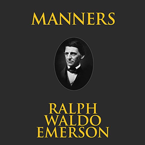 Manners Audiolibro Por Ralph Waldo Emerson arte de portada