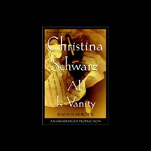 All Is Vanity Audiolivro Por Christina Schwarz capa