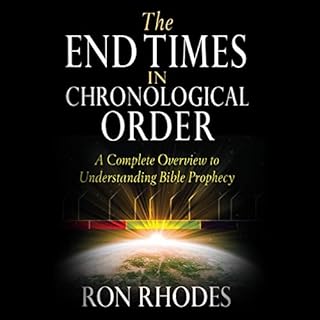 The End Times in Chronological Order Audiolibro Por Ron Rhodes arte de portada