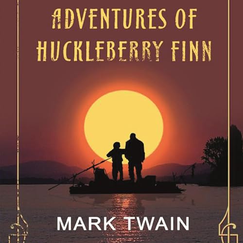 Page de couverture de The Adventures of Huckleberry Finn