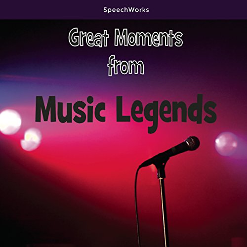 Great Moments from Music Legends cover art