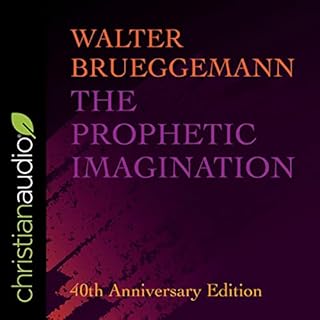 The Prophetic Imagination Audiolibro Por Walter Brueggemann arte de portada