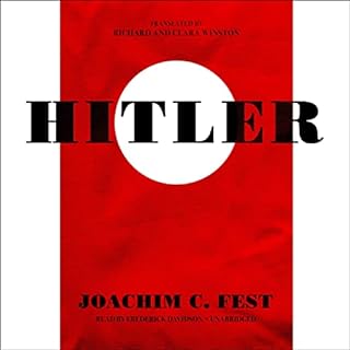 Hitler Audiobook By Joachim C. Fest, Richard Winstton - translator, Clara Winstton - translator cover art