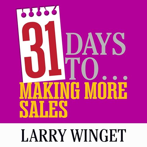 31 Days to Making More Sales cover art