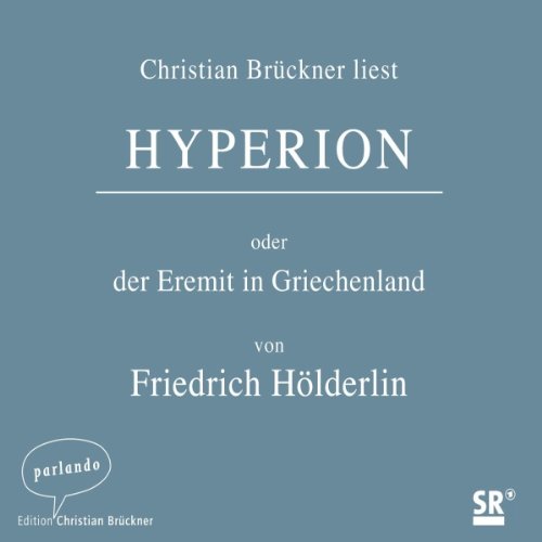 Hyperion oder der Eremit in Griechenland cover art