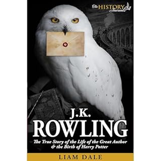 J.K. Rowling Audiolibro Por Liam Dale, The History Journals arte de portada