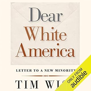 Dear White America Audiolibro Por Tim Wise arte de portada