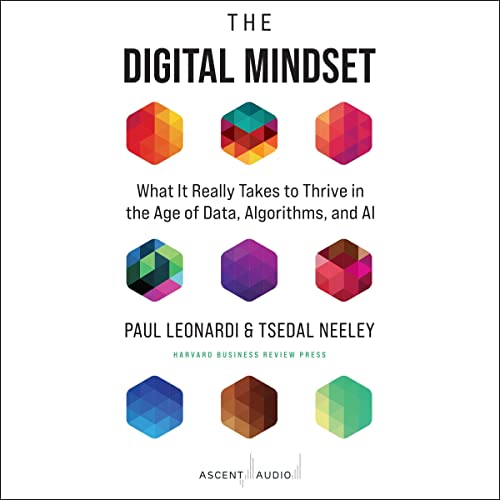 The Digital Mindset Audiolibro Por Paul Leonardi, Tsedal Neeley arte de portada