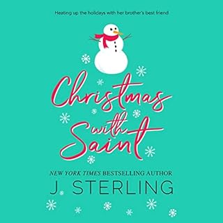 Christmas with Saint Audiolibro Por J. Sterling arte de portada