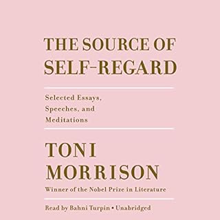 The Source of Self-Regard Audiolibro Por Toni Morrison arte de portada