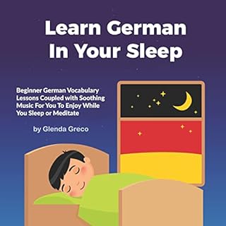 Learn German in Your Sleep Audiolibro Por Glenda Greco arte de portada