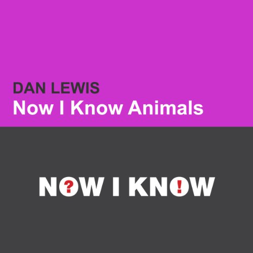 Diseño de la portada del título Now I Know: Animals