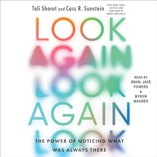 Look Again Audiolibro Por Tali Sharot, Cass R. Sunstein arte de portada