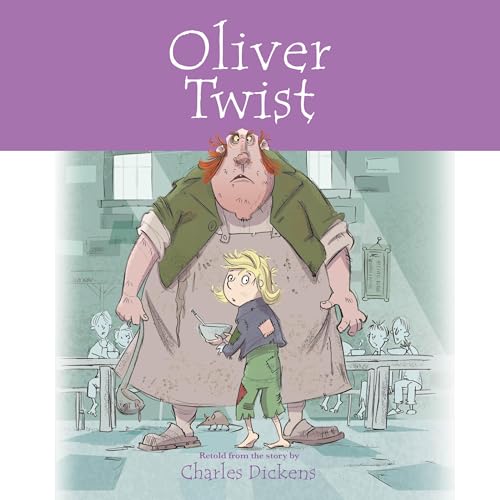 Oliver Twist Audiolibro Por Stewart Ross - adaptor arte de portada