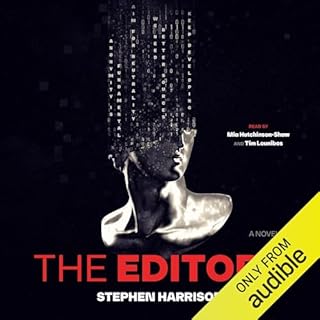 The Editors Audiolibro Por Stephen Harrison arte de portada