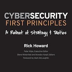 Cybersecurity First Principles cover art