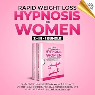 Rapid Weight Loss Hypnosis for Women: 2 in 1 Bundle Audiolibro Por Alisha Kapani arte de portada