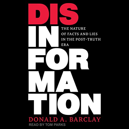 Disinformation Audiolibro Por Donald A. Barclay arte de portada