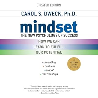 Mindset Audiobook By Carol S. Dweck PhD cover art