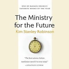 The Ministry for the Future Audiolibro Por Kim Stanley Robinson arte de portada