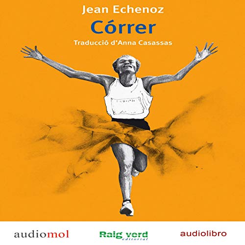 Diseño de la portada del título Córrer [To Run] (Audioibro en catalán)