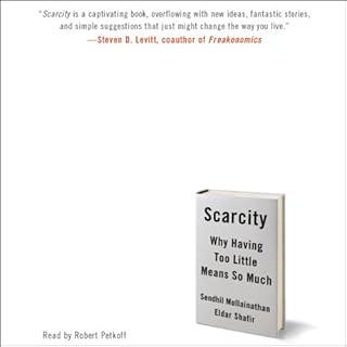 Scarcity Audiolibro Por Sendhil Mullainathan, Eldar Shafir arte de portada