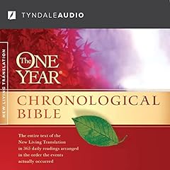 The One Year Chronological Bible NLT cover art