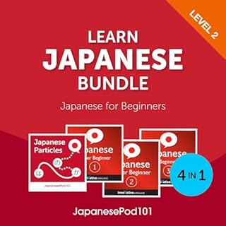 Learn Japanese Bundle: Japanese for Beginners (Level 2) Audiolibro Por Innovative Language Learning LLC arte de portada