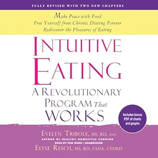 Intuitive Eating Audiolibro Por Evelyn Tribole MS RD, Elyse Resch MS RD FADA CEDRD arte de portada