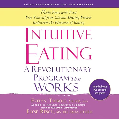 Intuitive Eating Audiolibro Por Evelyn Tribole MS RD, Elyse Resch MS RD FADA CEDRD arte de portada