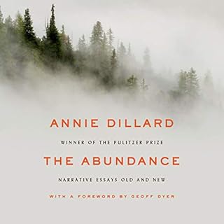 The Abundance Audiobook By Annie Dillard cover art