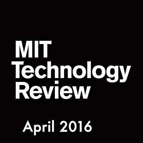 MIT Technology Review, April 2016 cover art