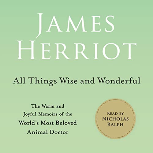 All Things Wise and Wonderful Audiolibro Por James Herriot arte de portada