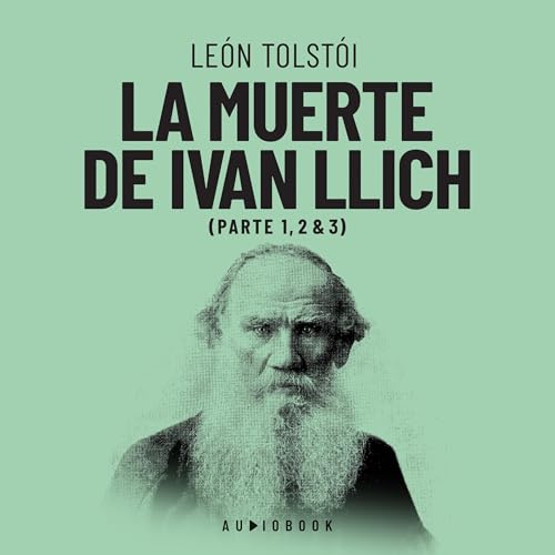 Diseño de la portada del título La muerte de Ivan Ilich