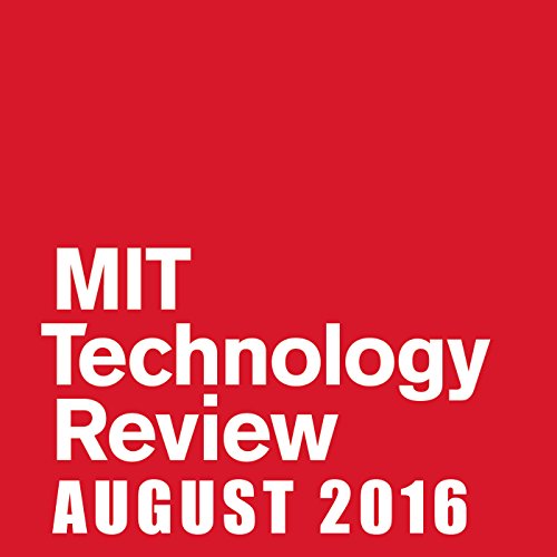 MIT Technology Review, August 2016 cover art