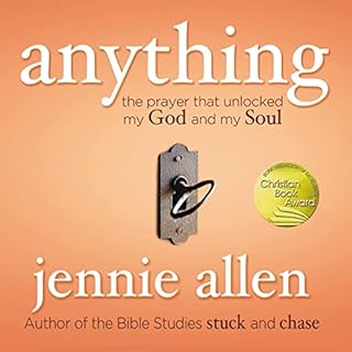 Anything Audiolibro Por Jennie Allen arte de portada