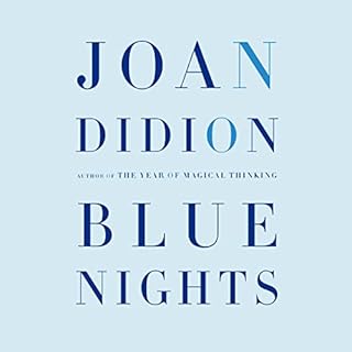 Blue Nights Audiolibro Por Joan Didion arte de portada