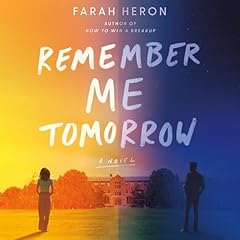 Remember Me Tomorrow Audiolibro Por Farah Heron arte de portada