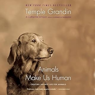 Animals Make Us Human Audiolibro Por Catherine Johnson, Temple Grandin arte de portada